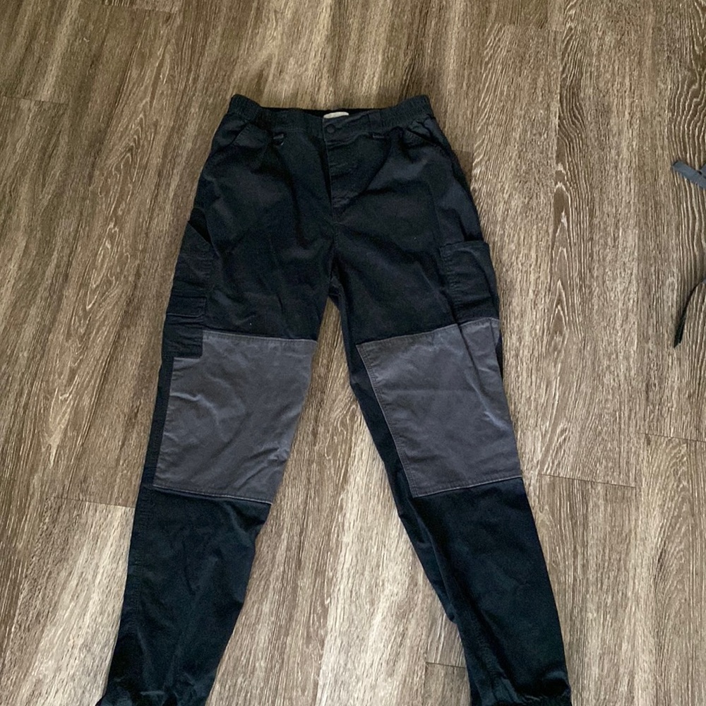 Black Urban Outfitters panel joggers